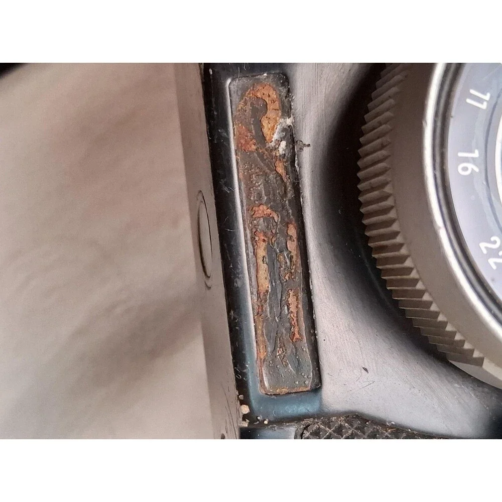 Vintage W-Nikkor 3.5cm F/2.5 Black Camera Lens Body Strap Display Decor
